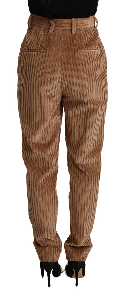 Brown pants on a mannequin