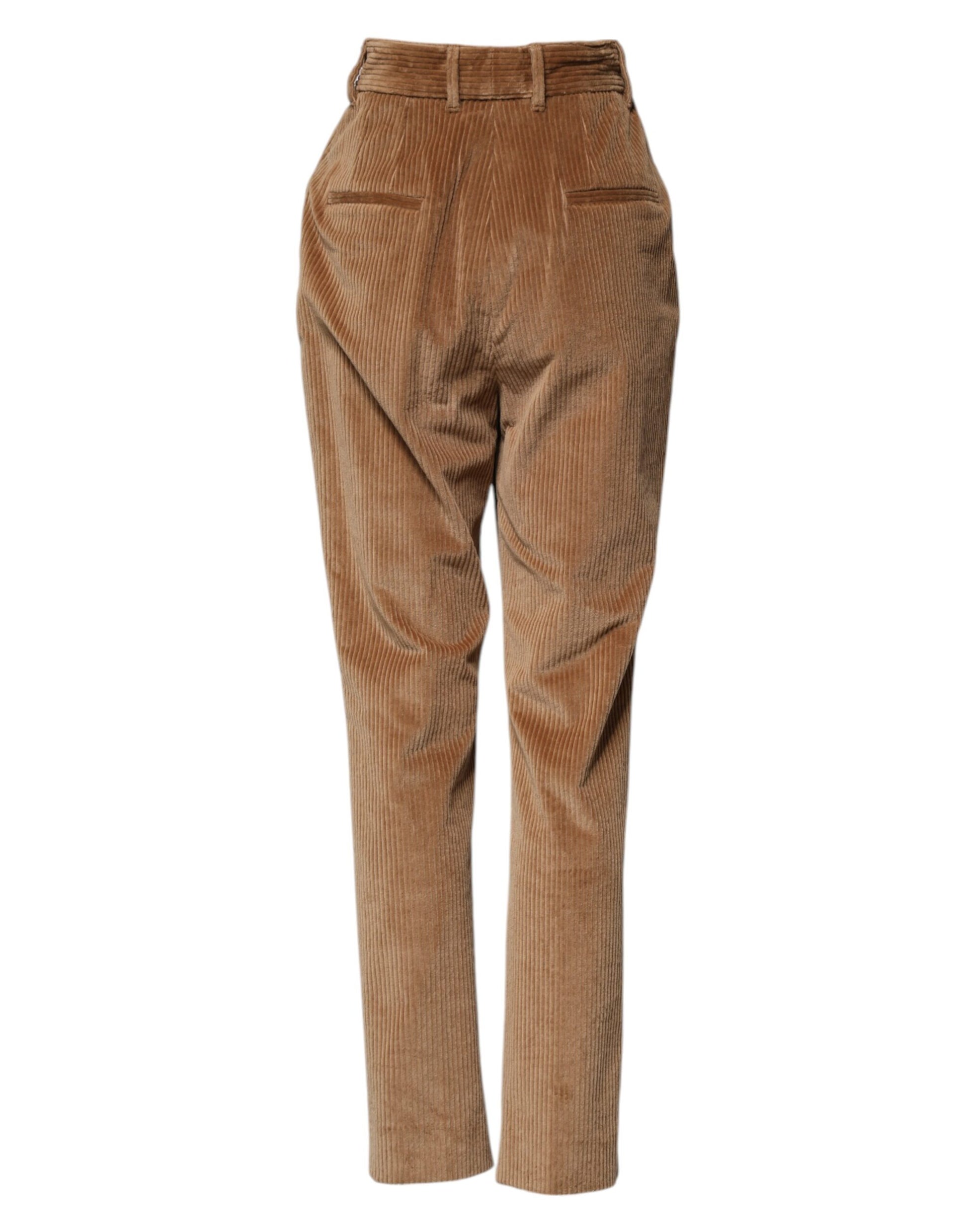 Brown velvet pants