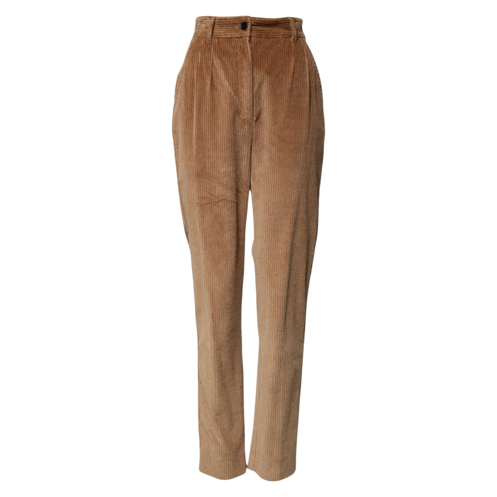 Brown velvet pants