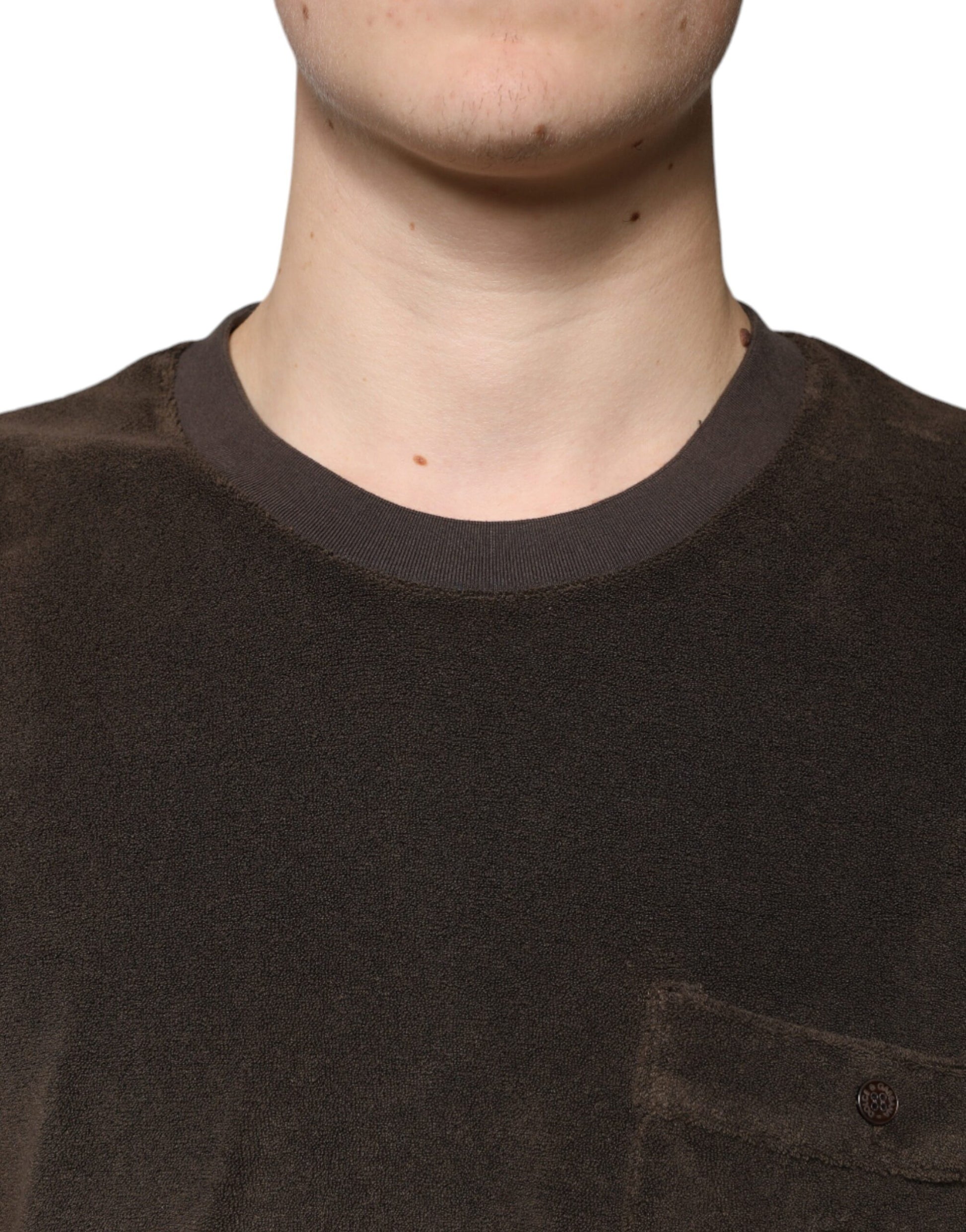Man wearing dark sweater