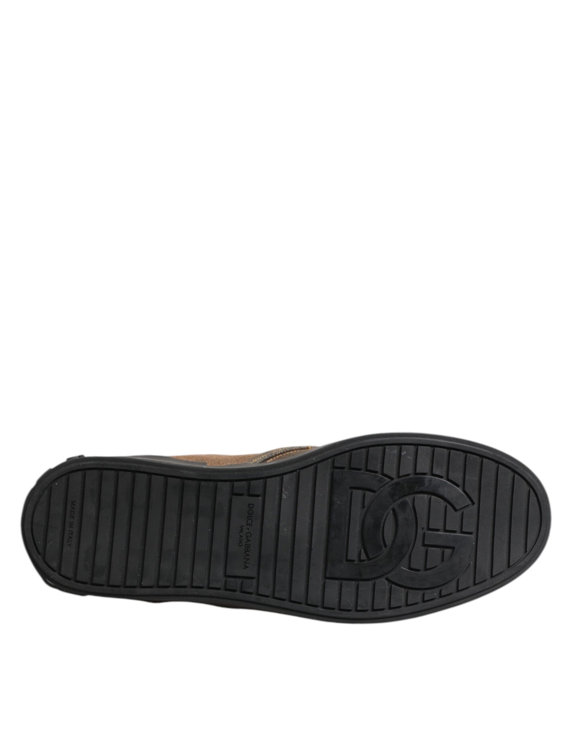 Black shoe on a white background