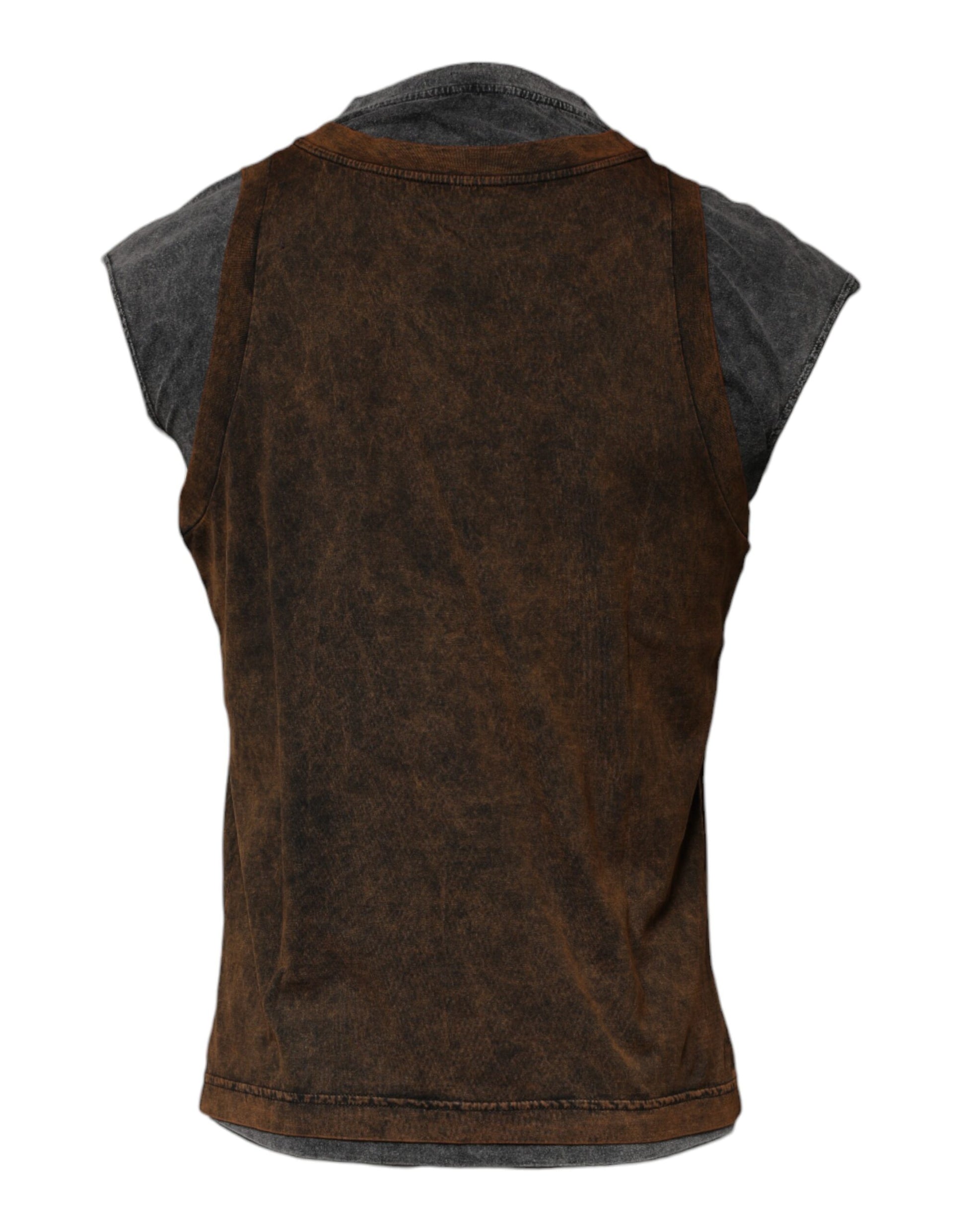 Brown vest on mannequin