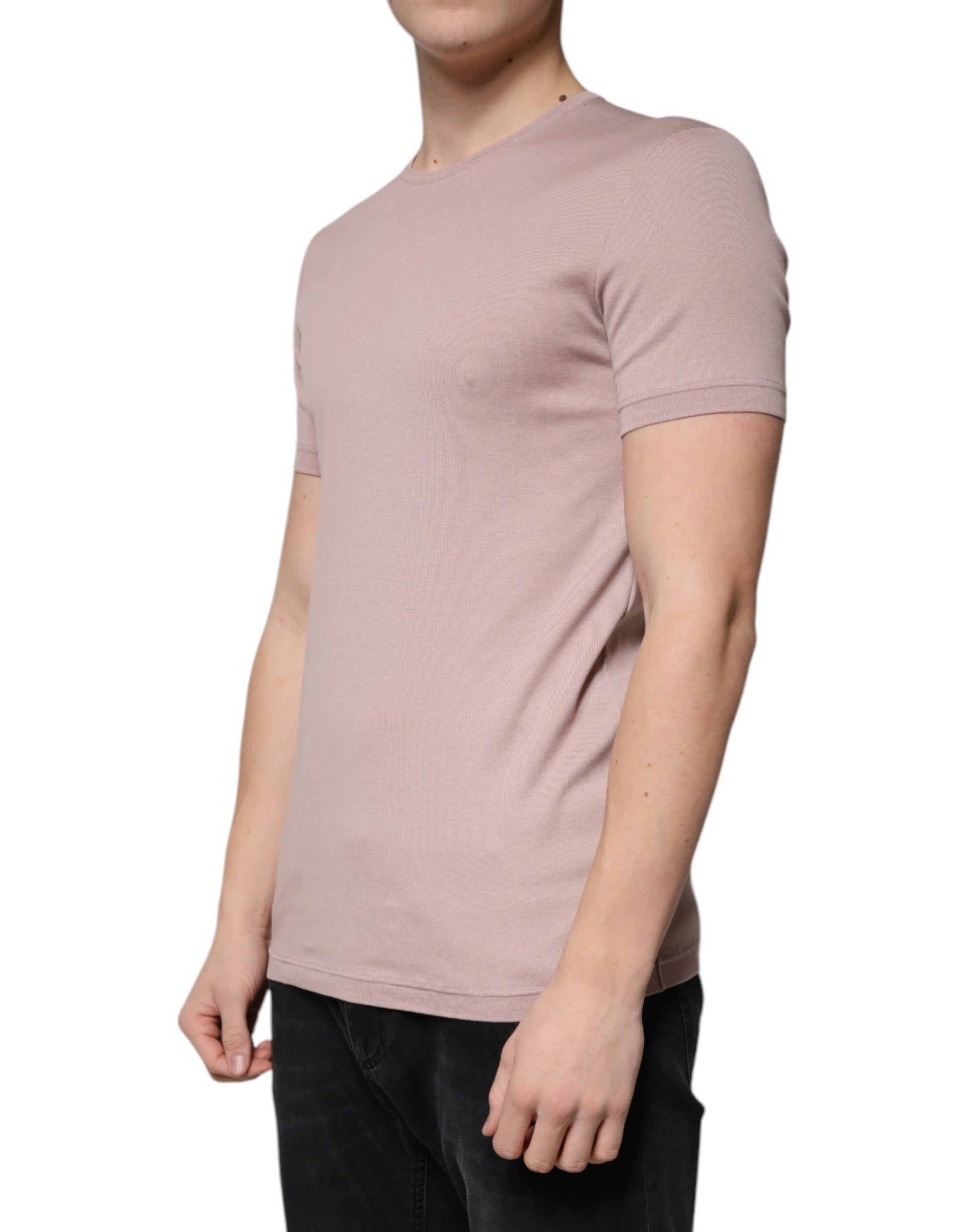 Mannequin wearing pink t-shirt