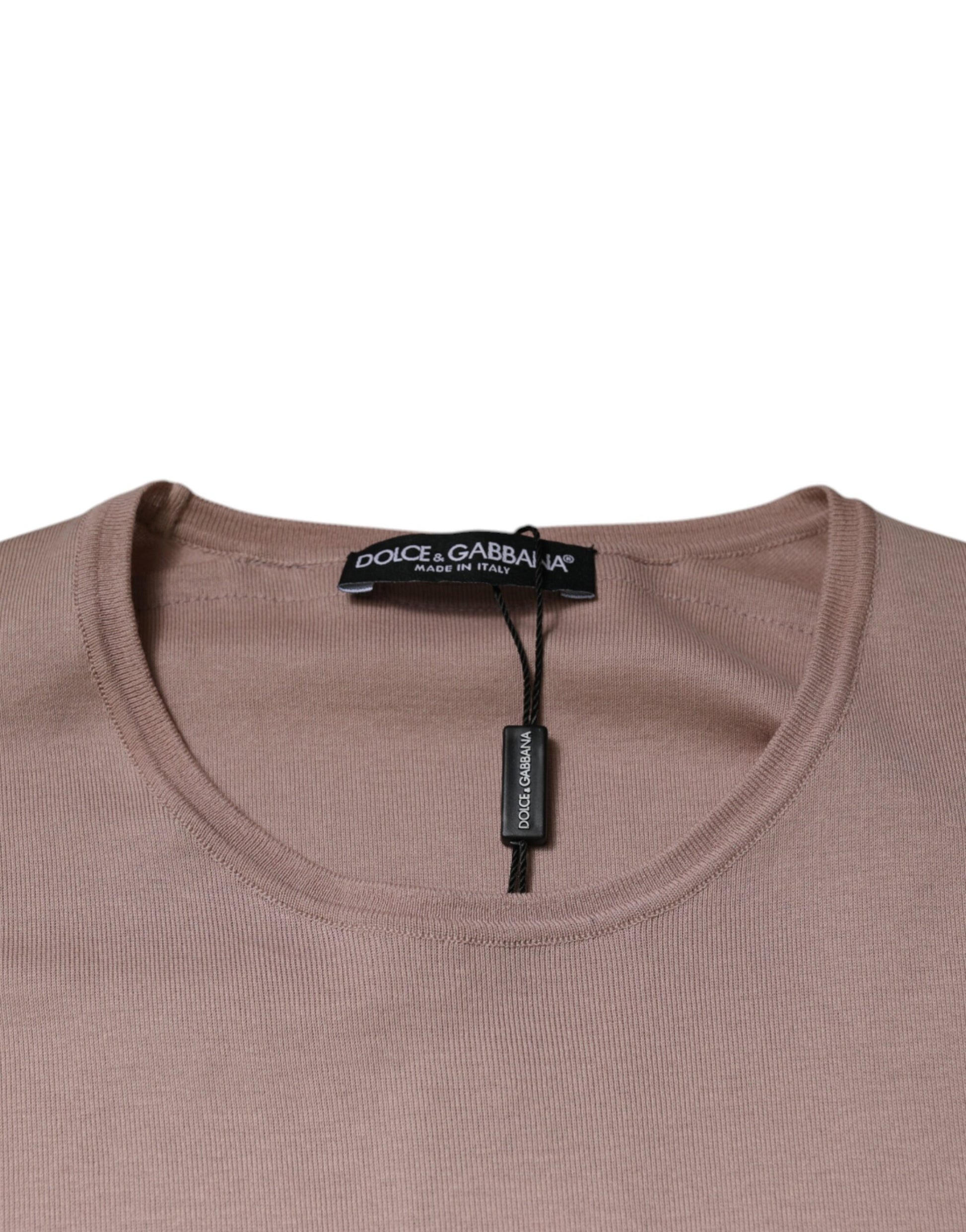 Brown sweater on hanger