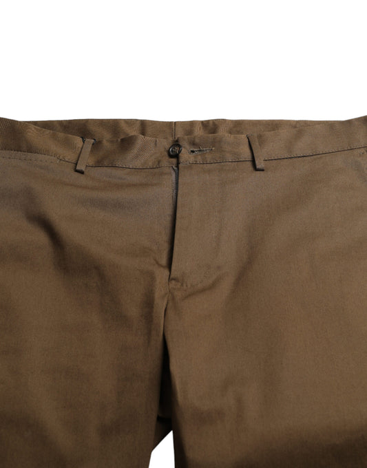 Brown men's dress pants