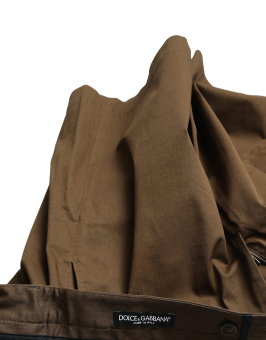 Brown jacket on hanger