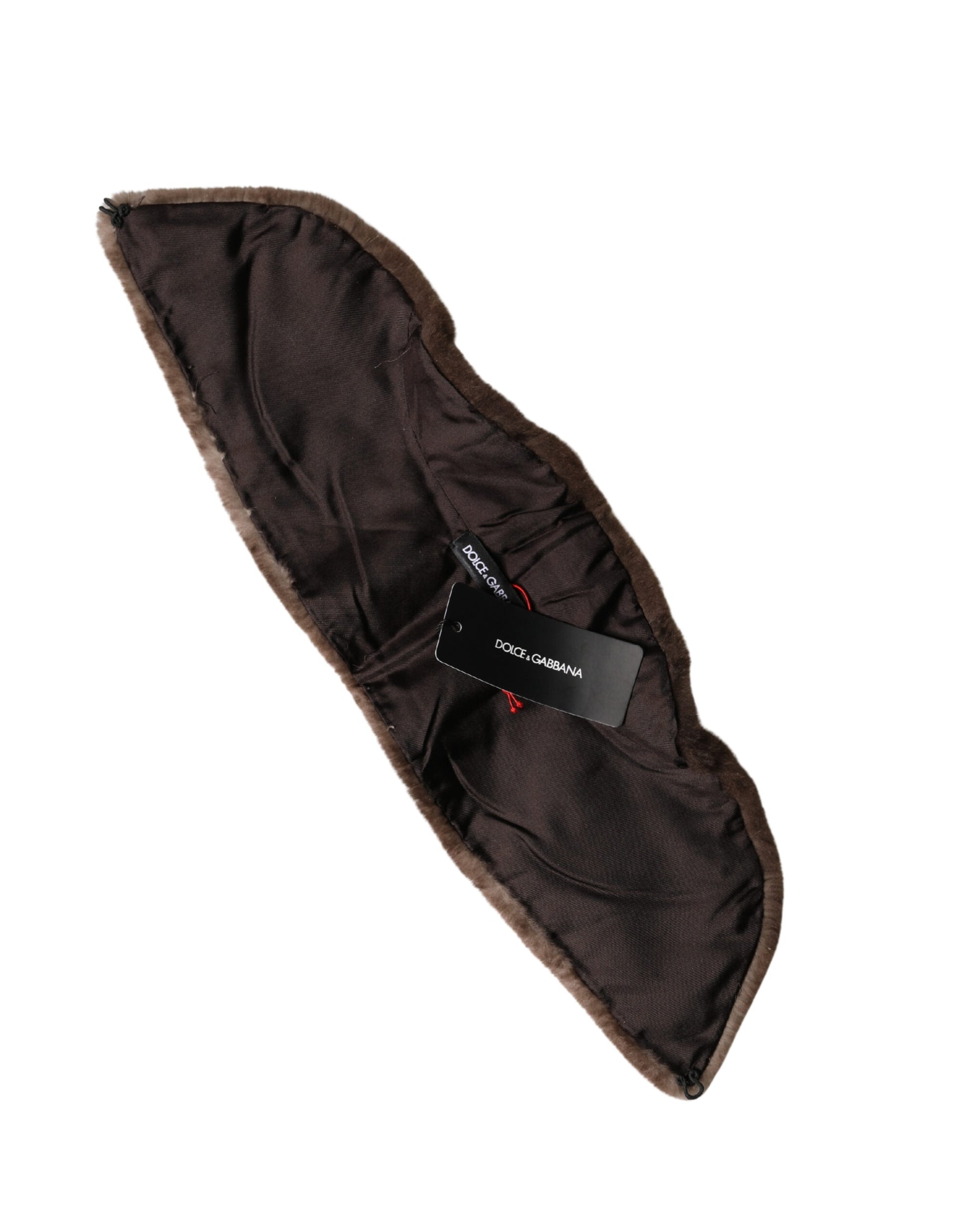 Brown fabric item in package