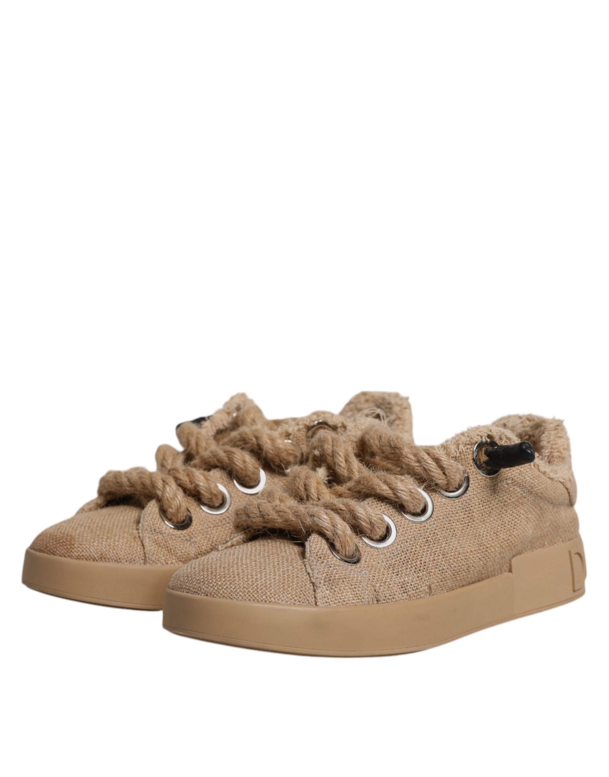 Tan baby shoe with laces