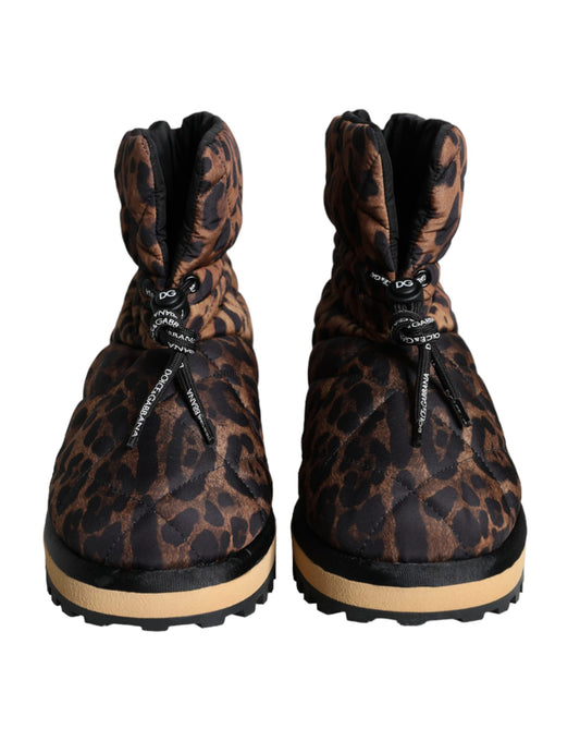 Pair of women's boots with lace-up front and high heels