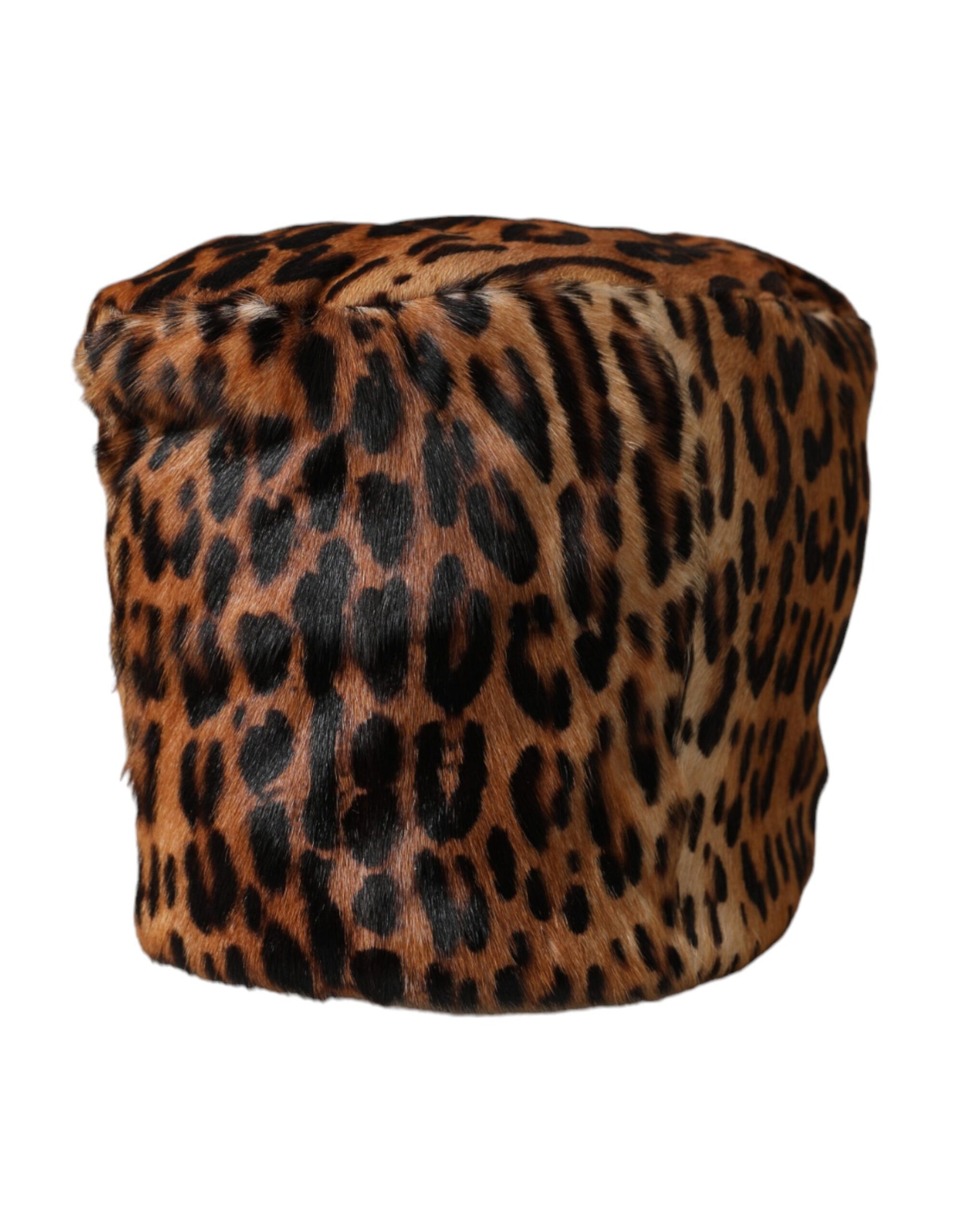 Leopard print throw pillow