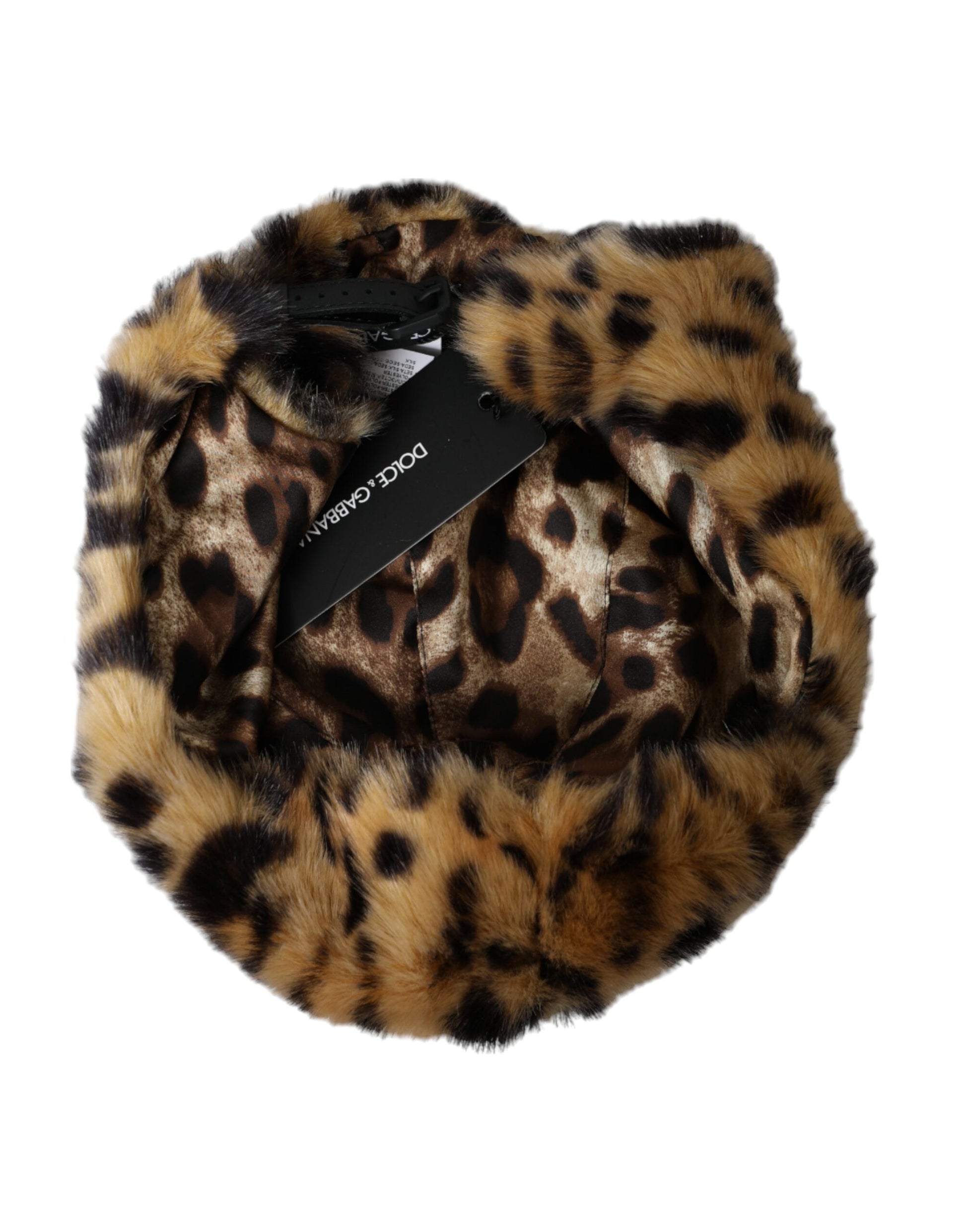 Leopard print furry baby blanket