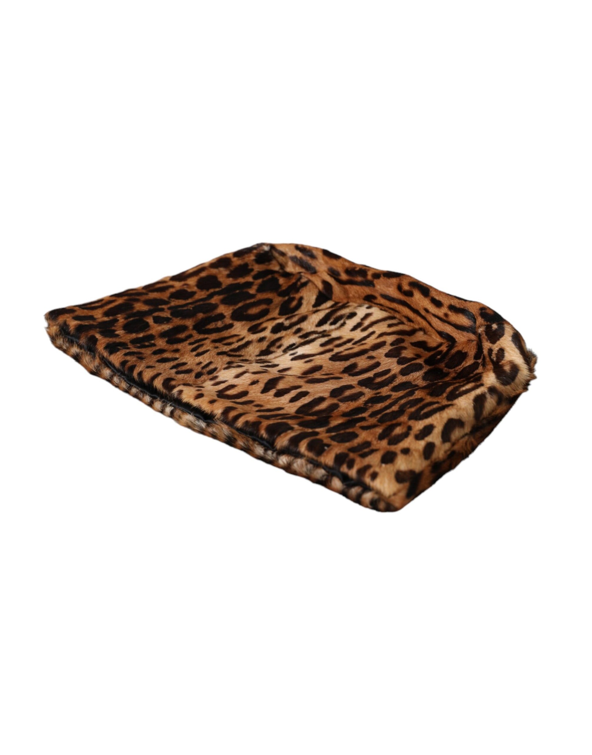 Leopard print throw blanket