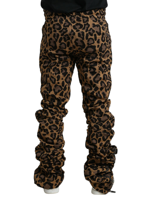 Leopard print pants