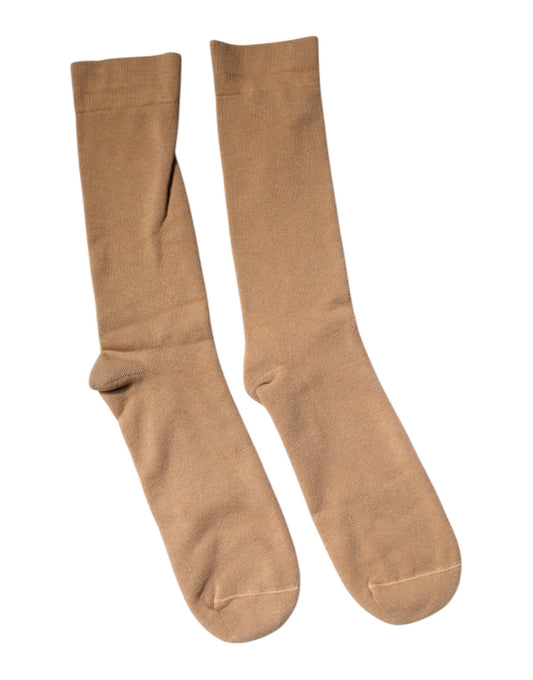 Pair of brown socks