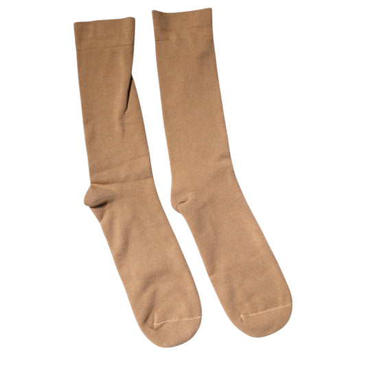Pair of brown socks