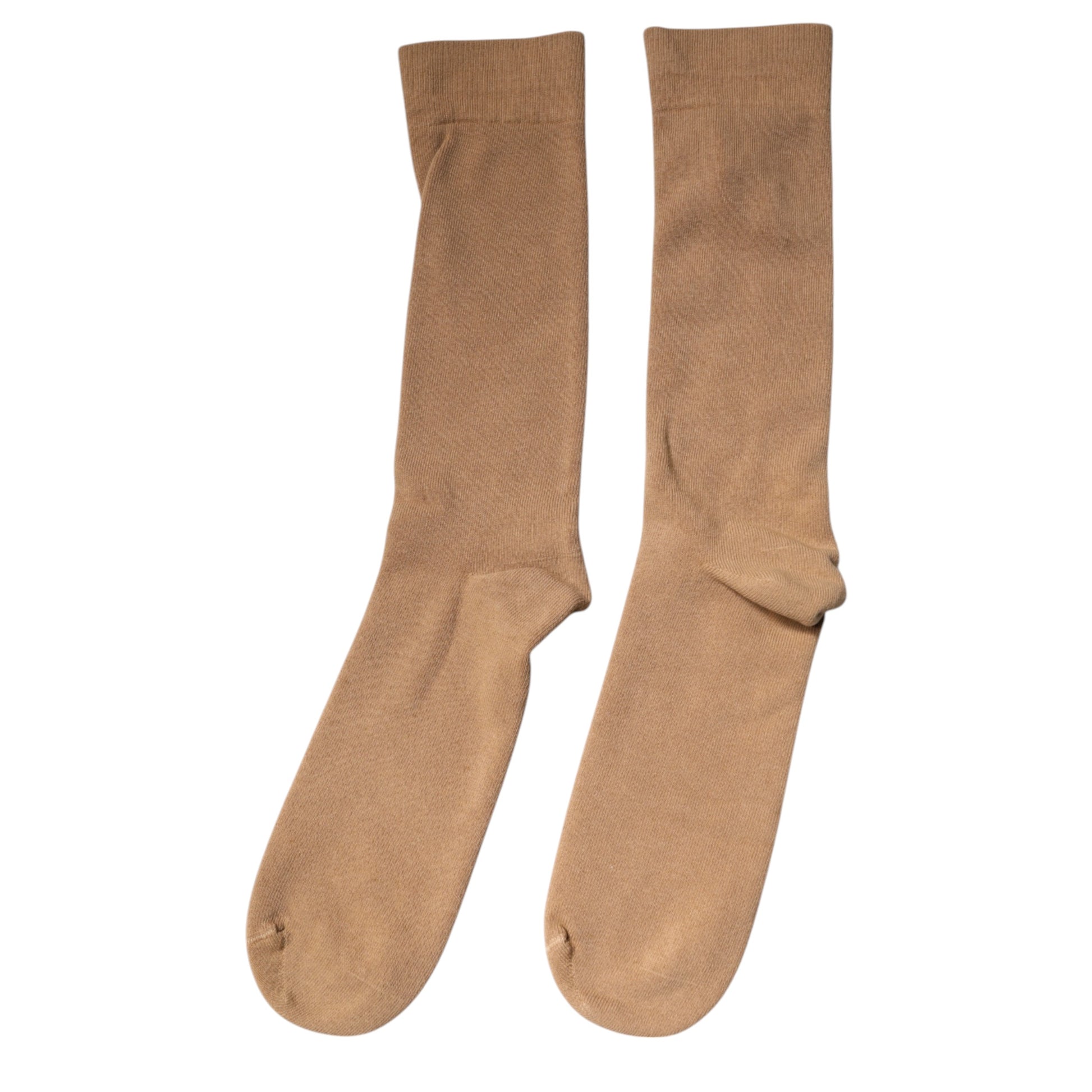 Pair of brown socks
