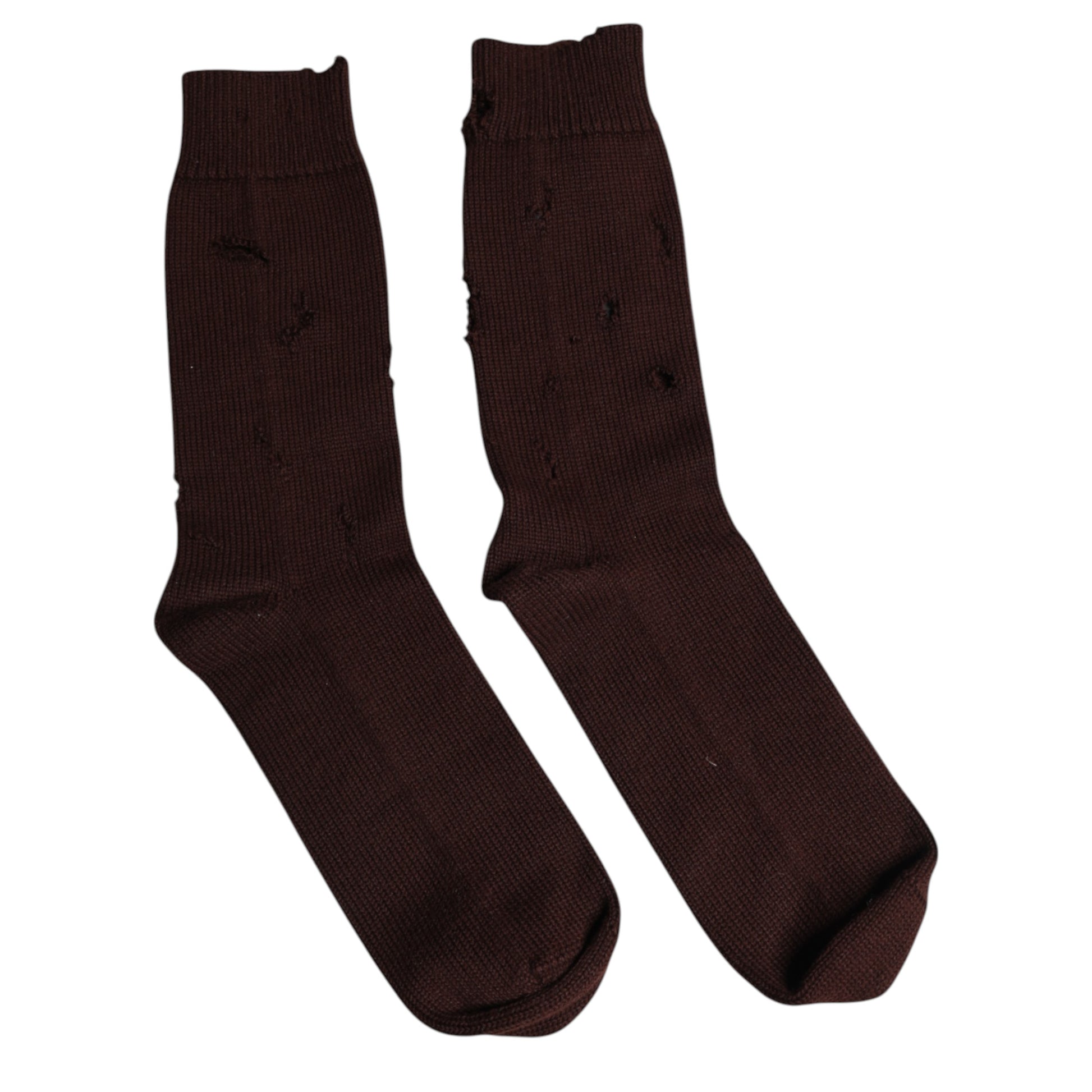 Pair of dark colored socks
