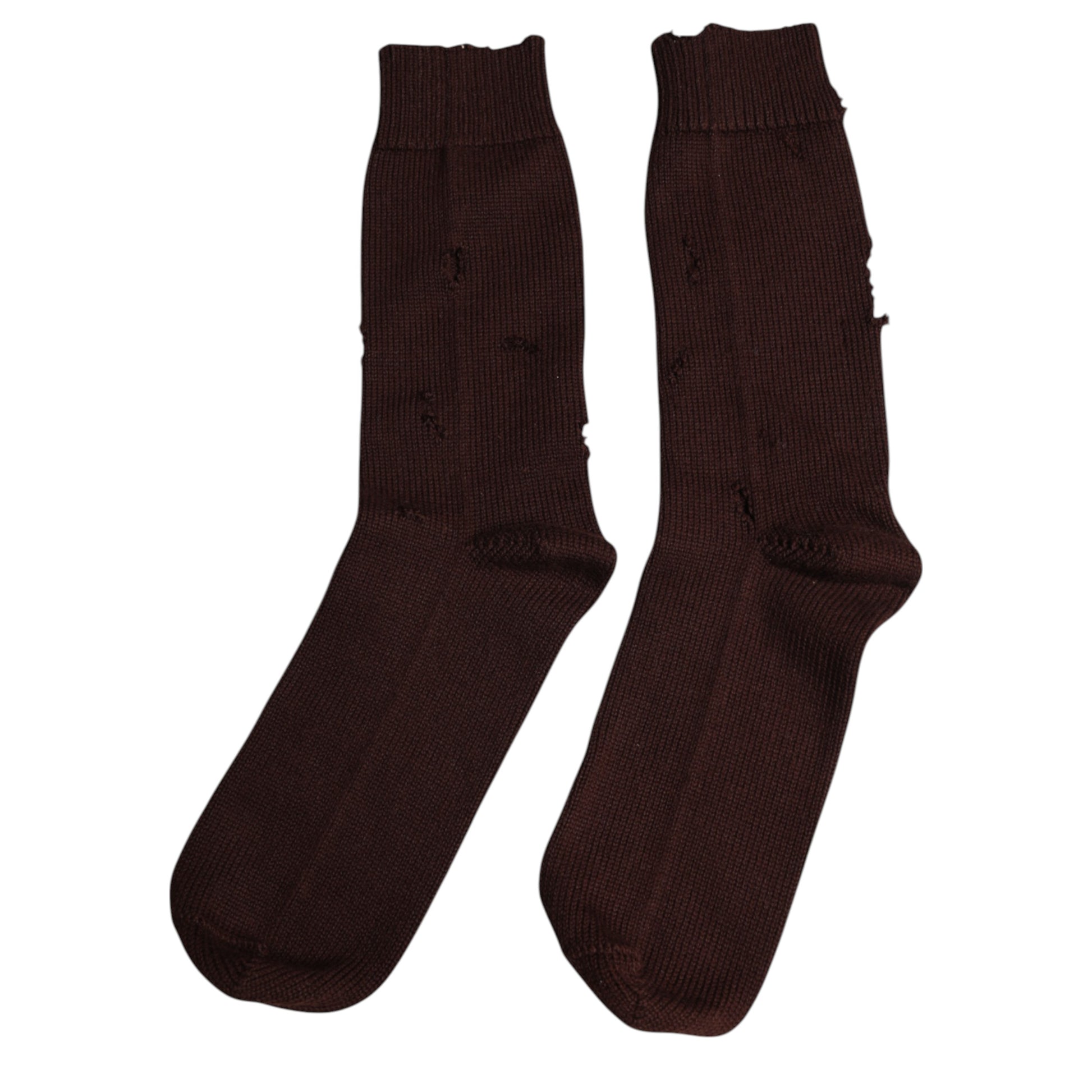 Pair of dark colored socks