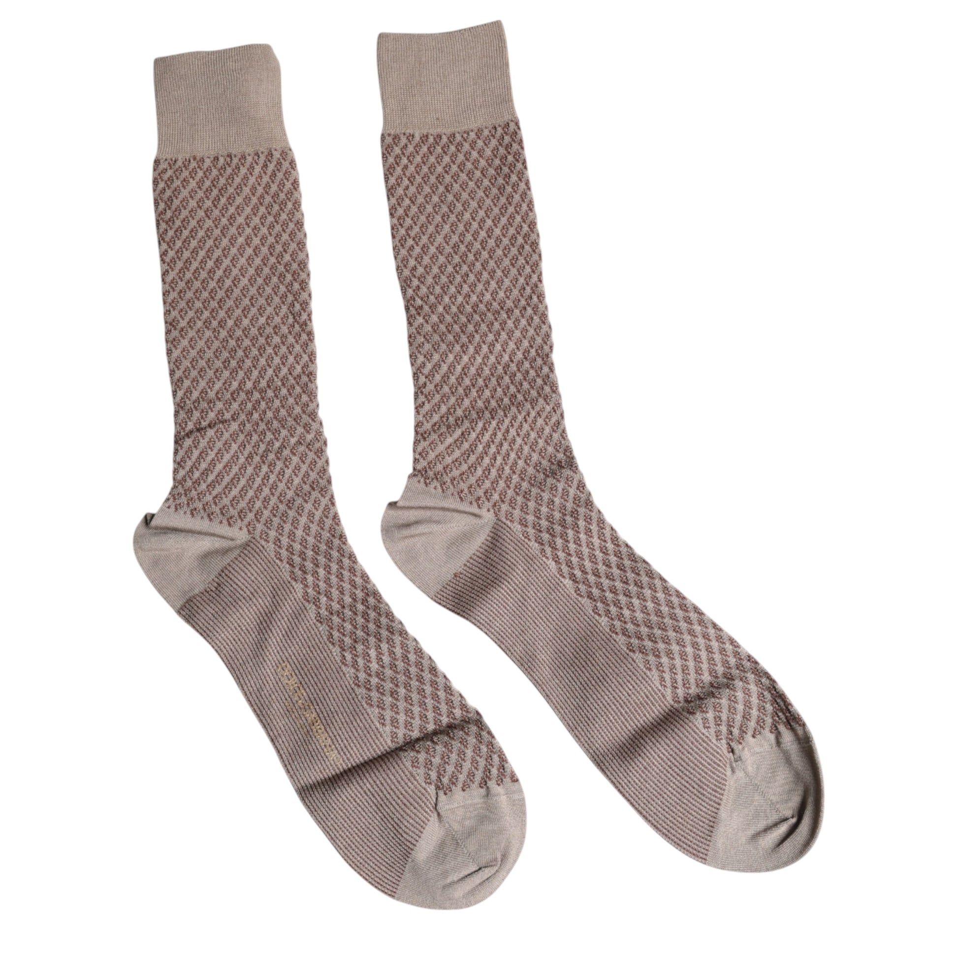 Two patterned socks