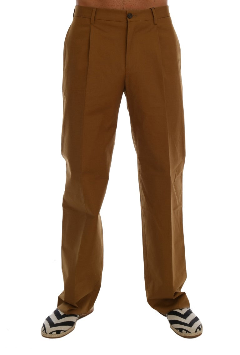 Brown pants on a mannequin