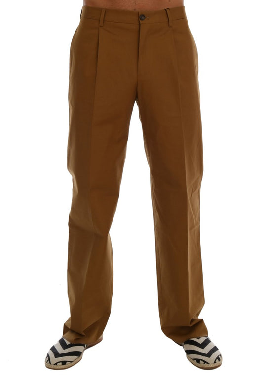 Brown pants on a mannequin