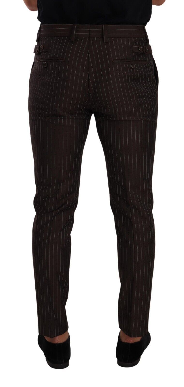 Pair of men's trousers with a striped pattern
