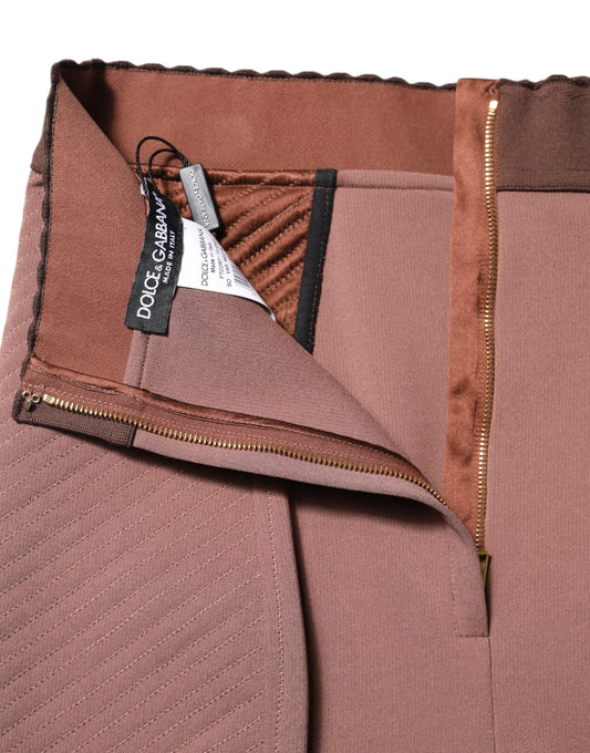 Brown jacket with zippered front pocket