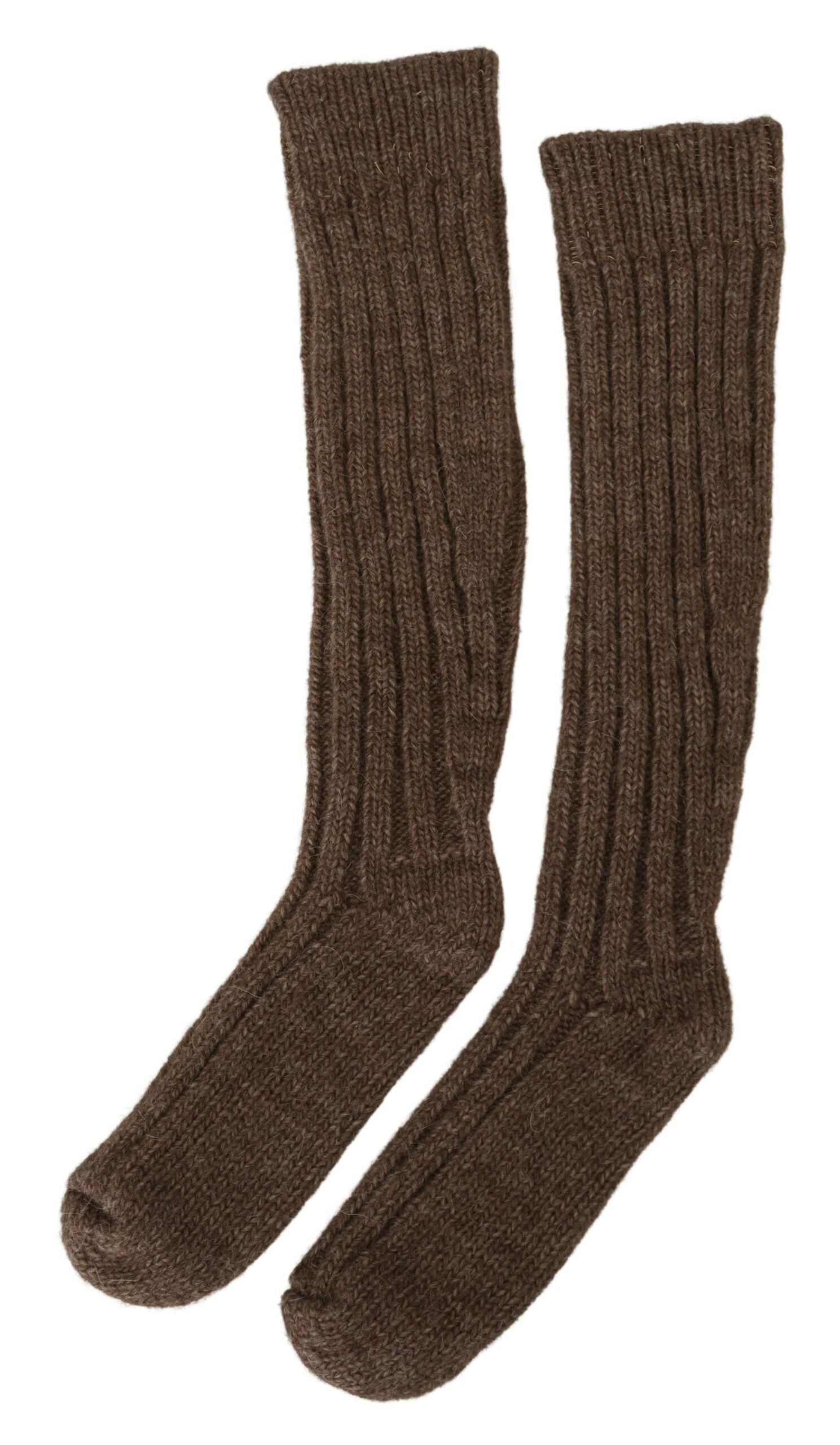 Pair of brown socks