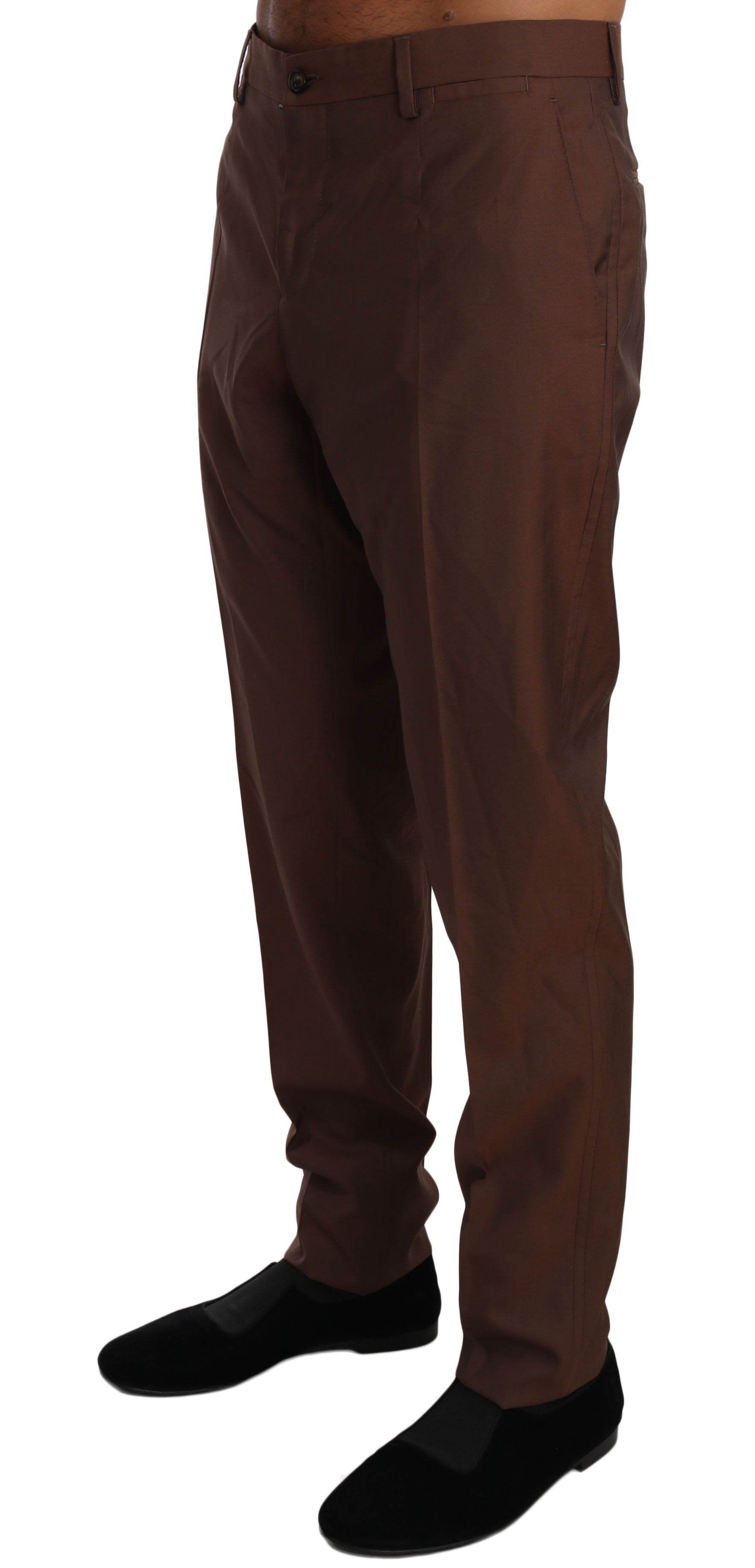 Brown dress pants for men