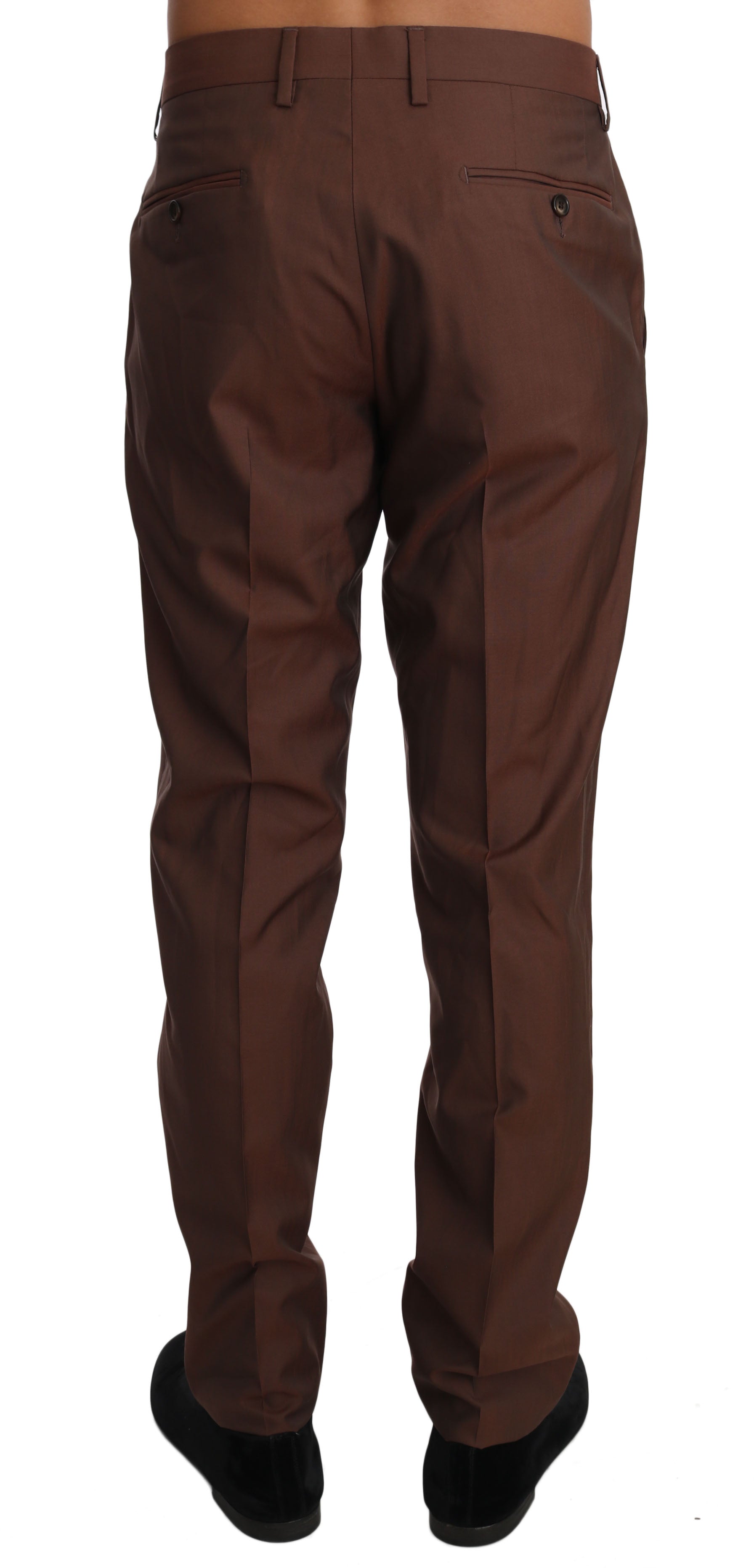 Brown pants on a mannequin