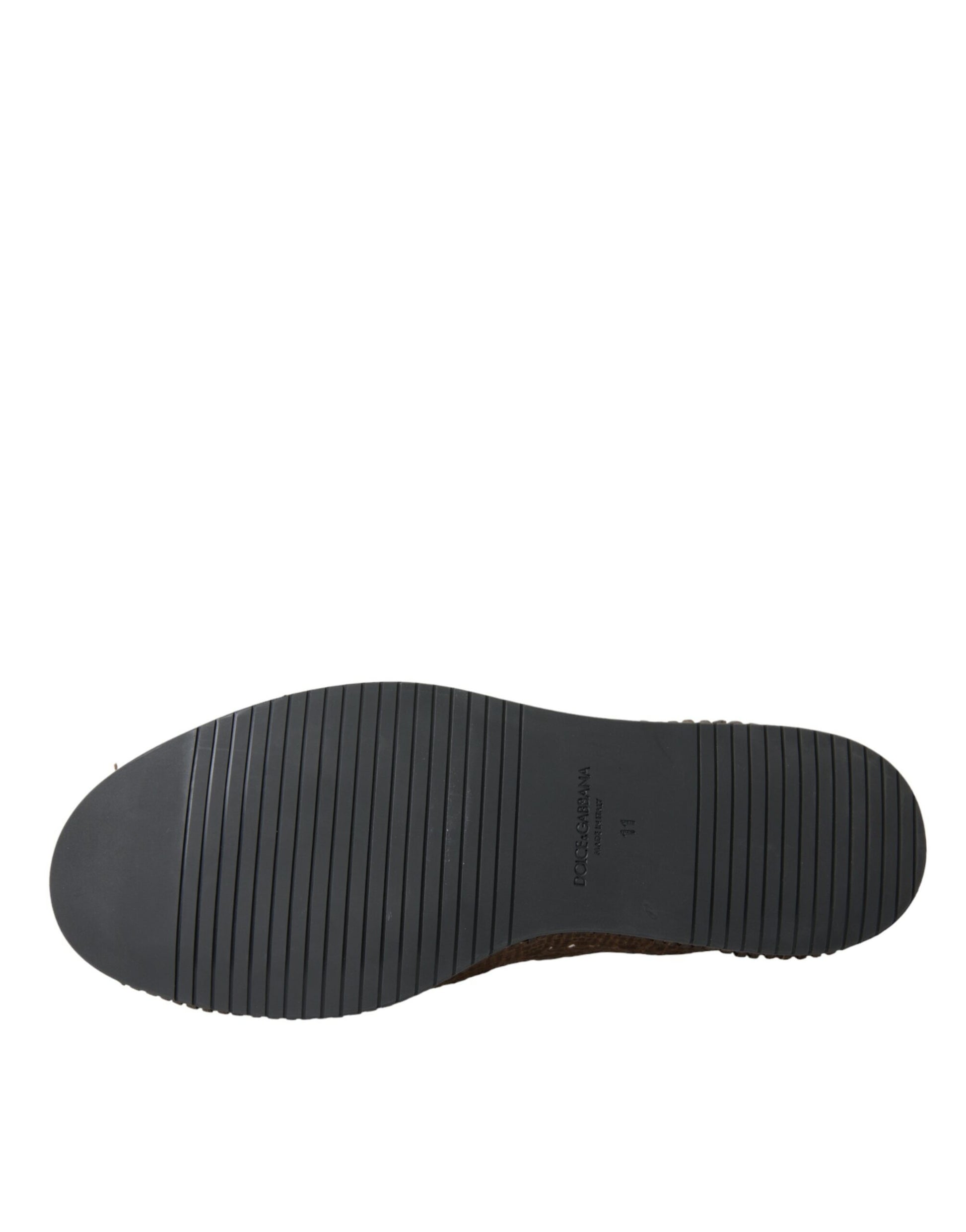 Black shoe sole with ridges for grip