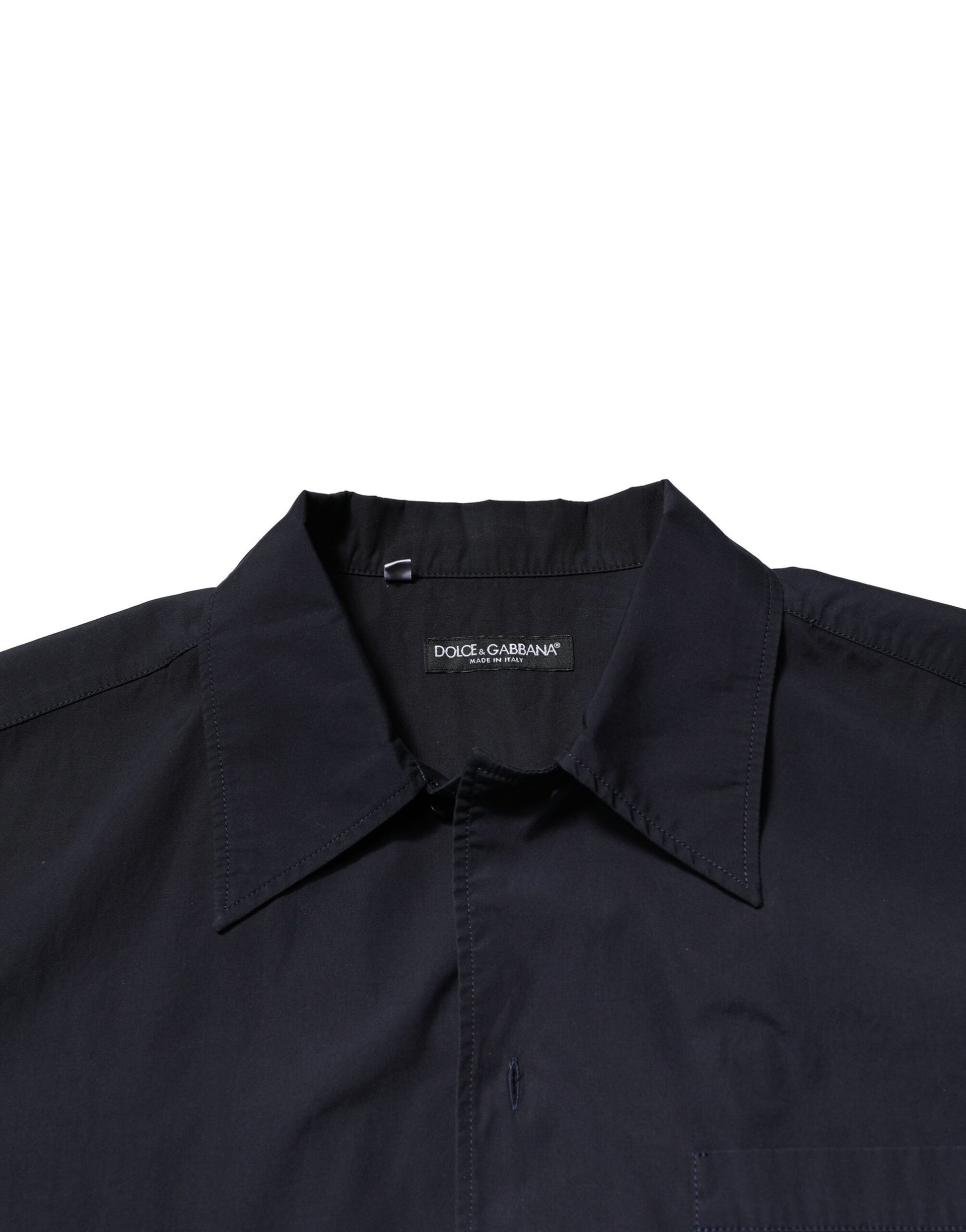 Black shirt on hanger
