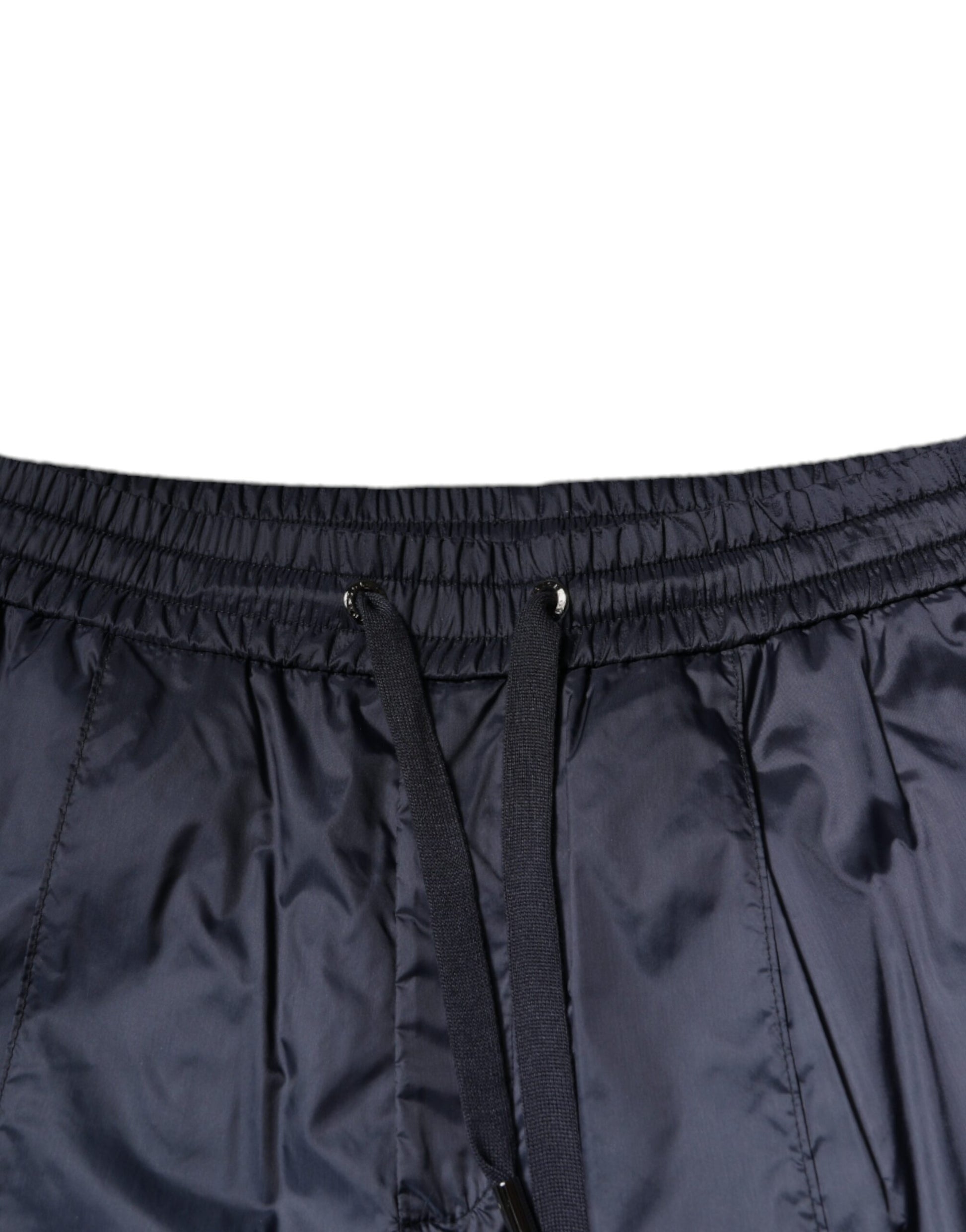 Black pants with elastic waistband