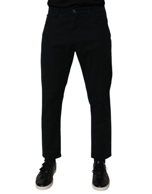Pair of black pants on a mannequin