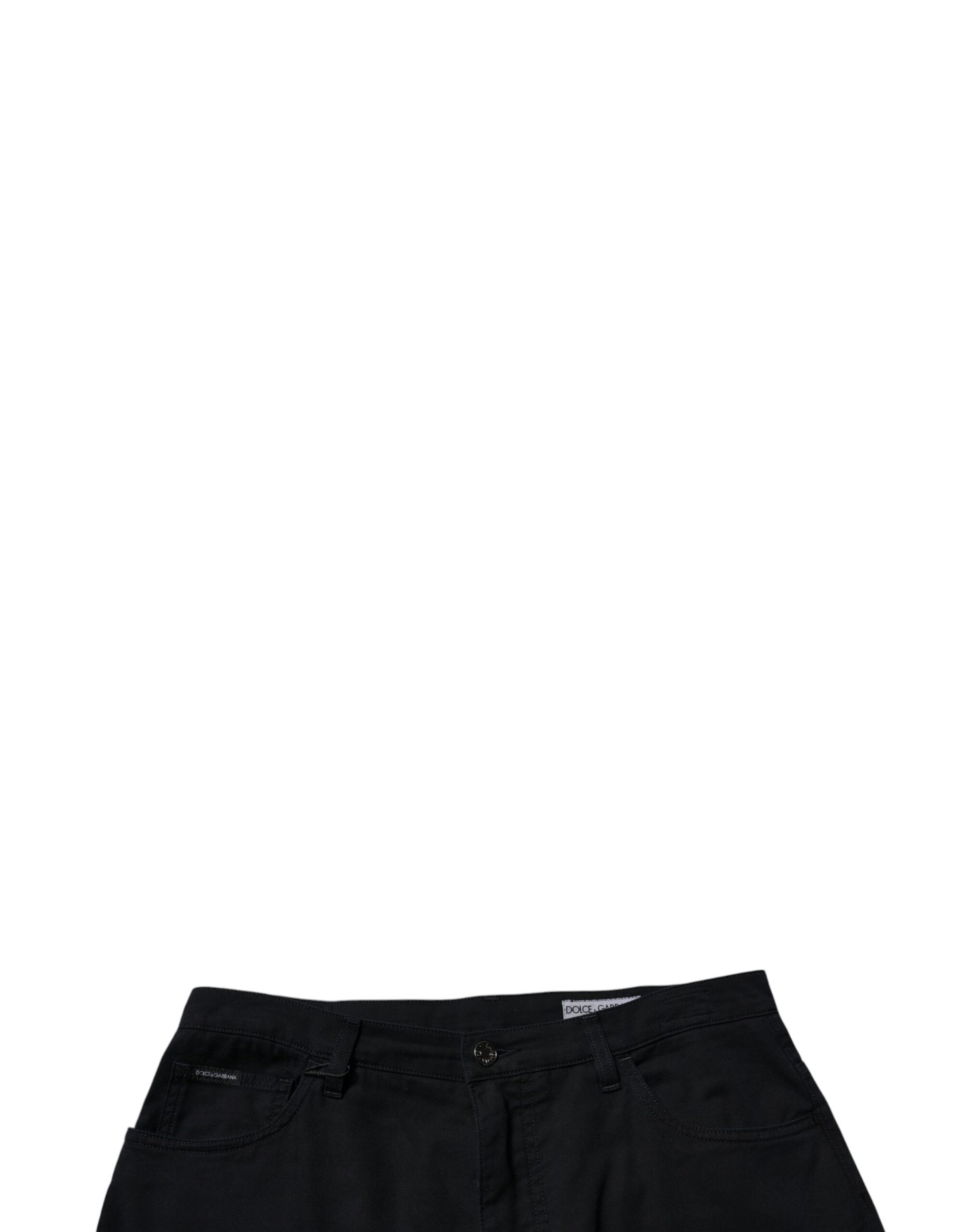 Pair of black shorts with pockets