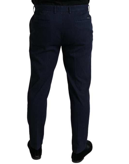 Pair of blue jeans on a mannequin