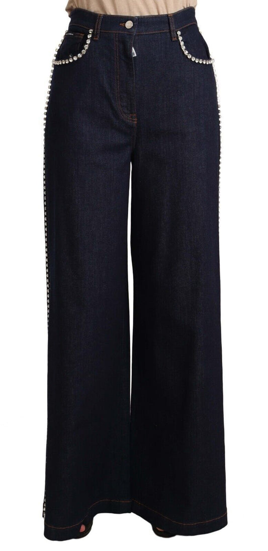 Pair of flared jeans