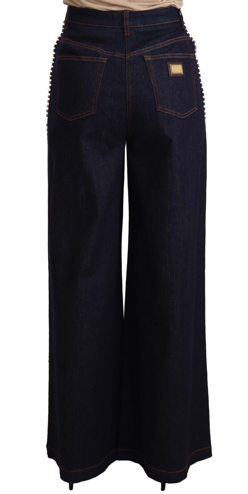 Pair of blue jeans on a mannequin