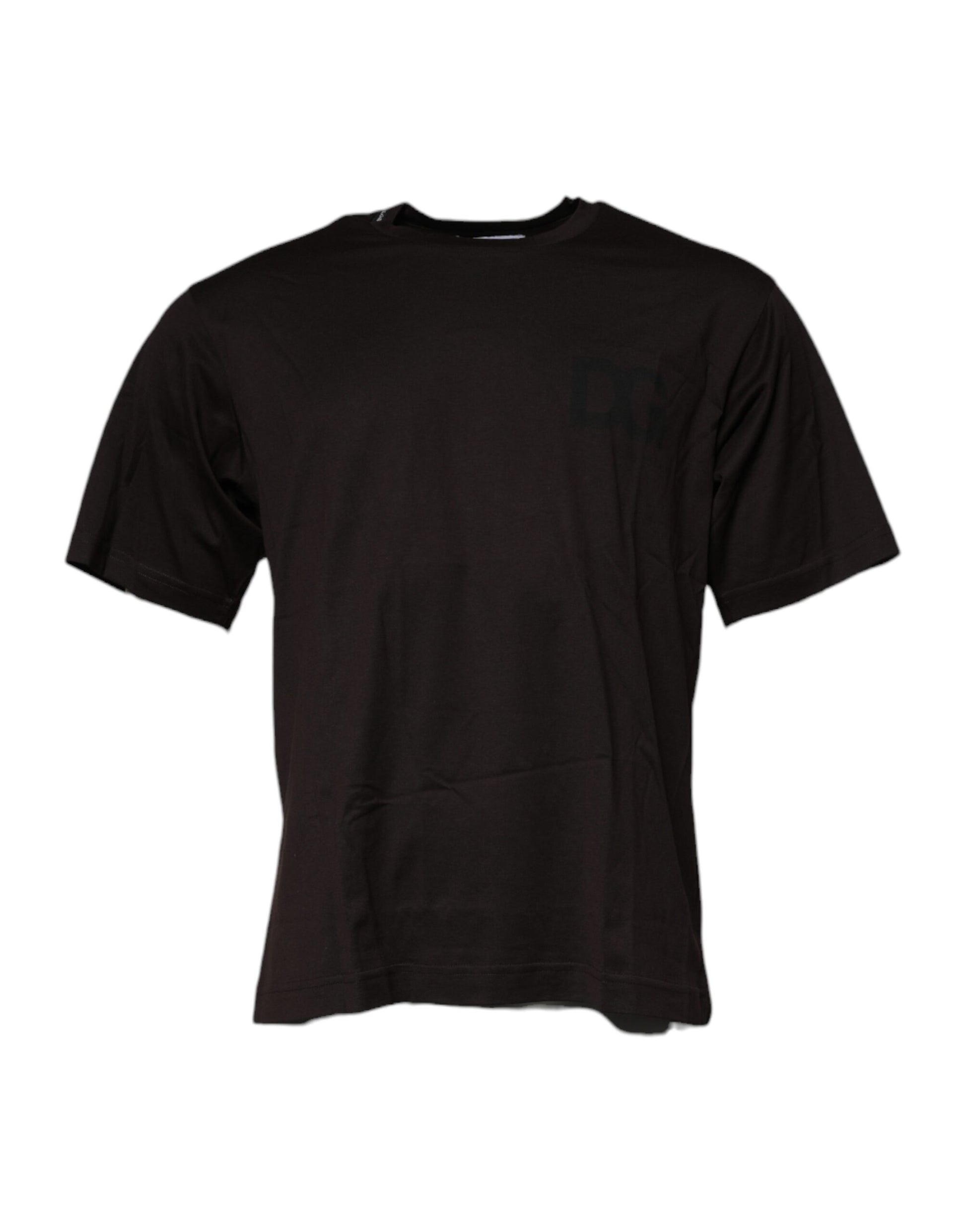 Black t-shirt on hanger