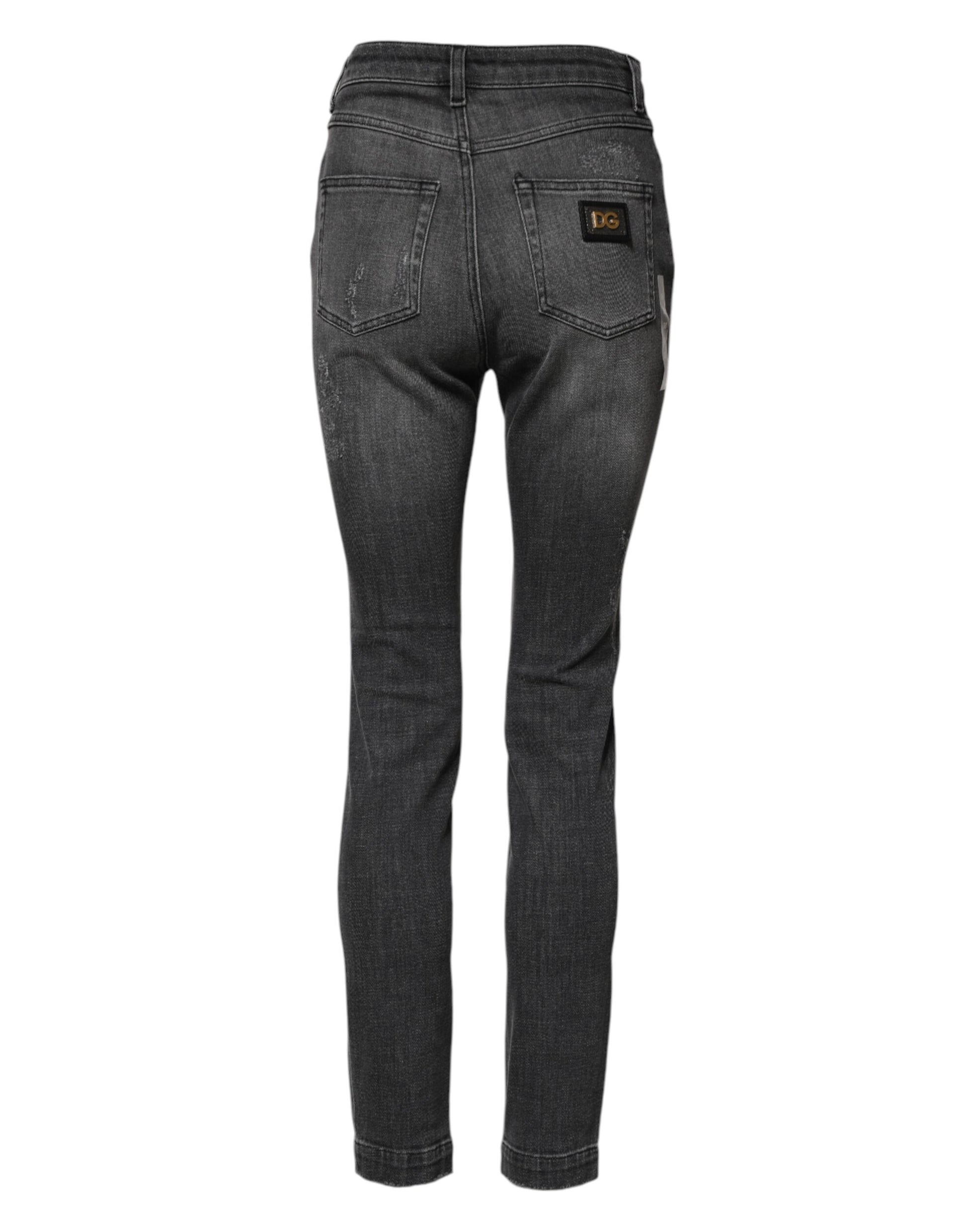 Pair of blue jeans on a mannequin
