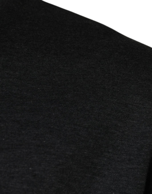 Black fabric material