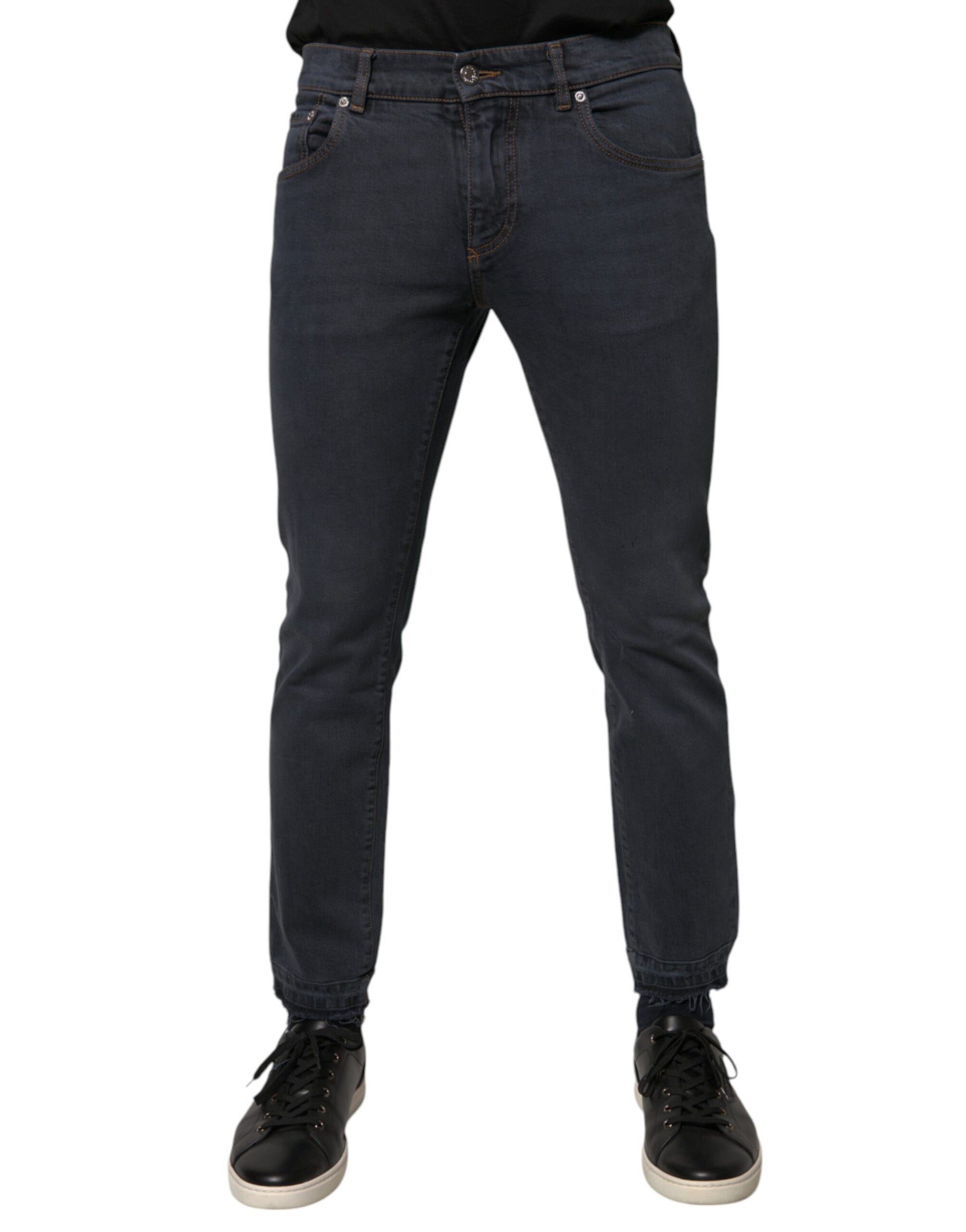 Pair of blue jeans on a mannequin