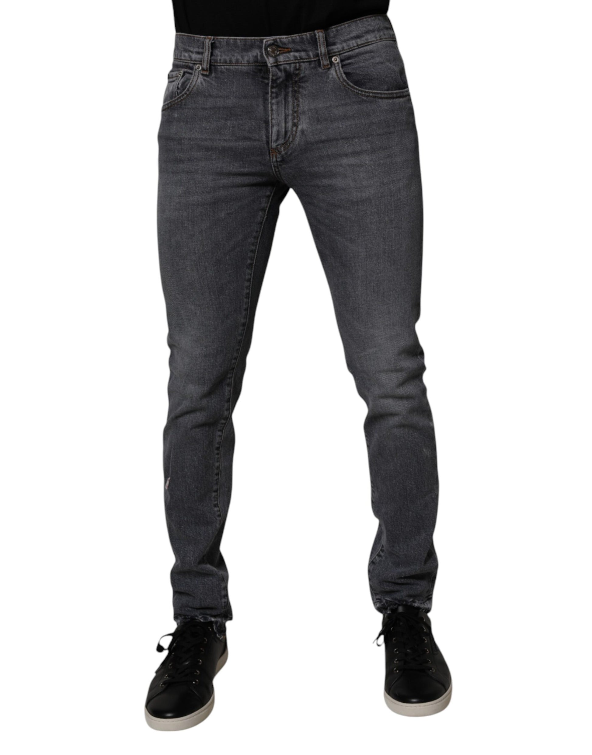 Pair of blue jeans on a mannequin