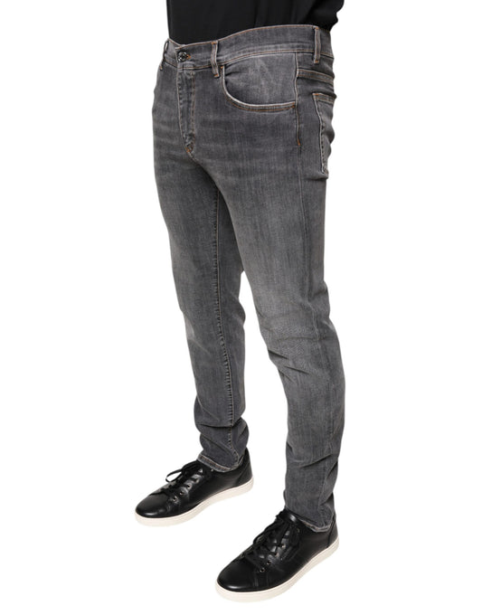 Pair of blue jeans on a mannequin