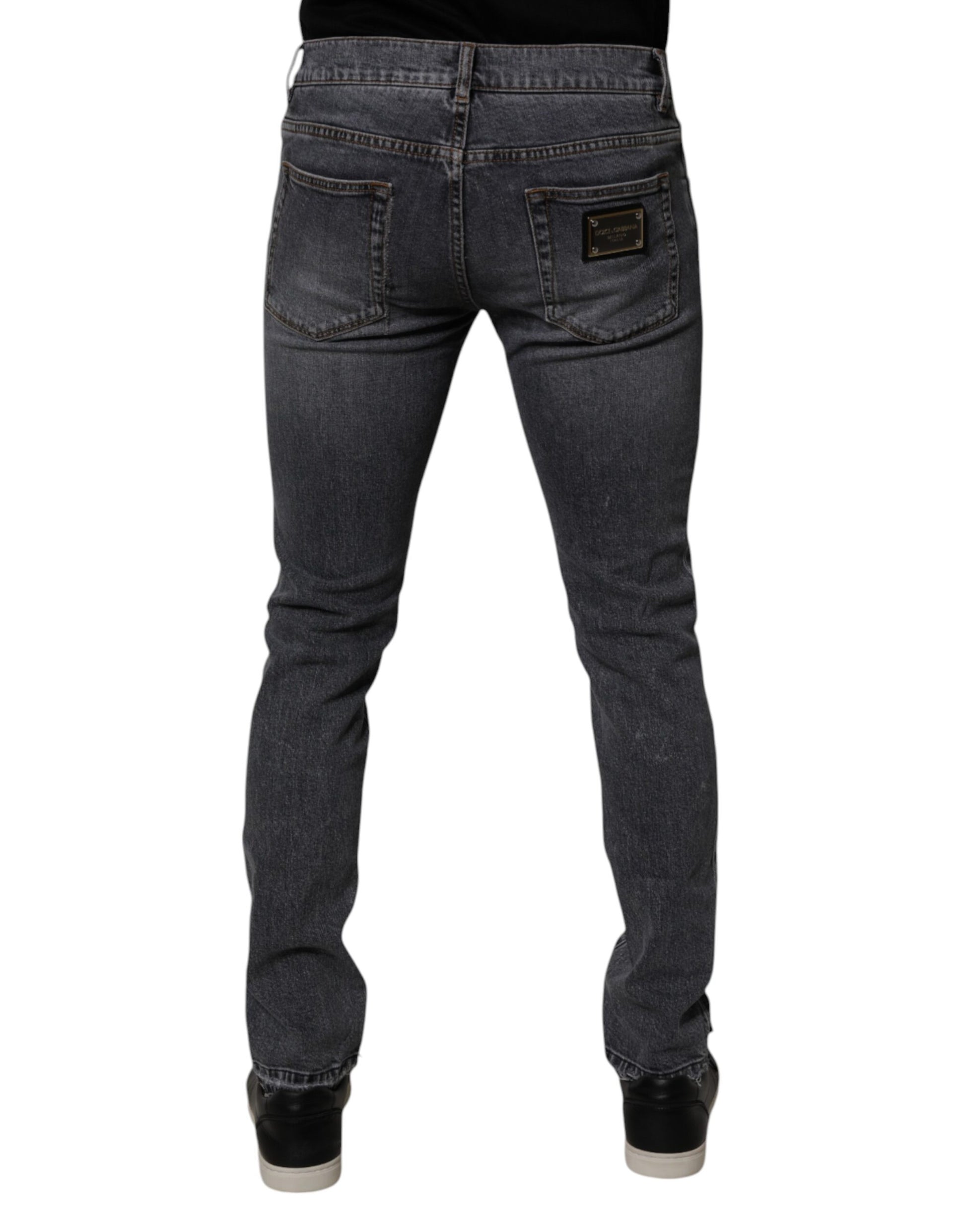 Pair of blue jeans on a mannequin