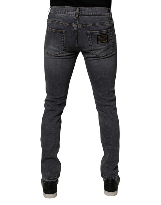 Pair of blue jeans on a mannequin