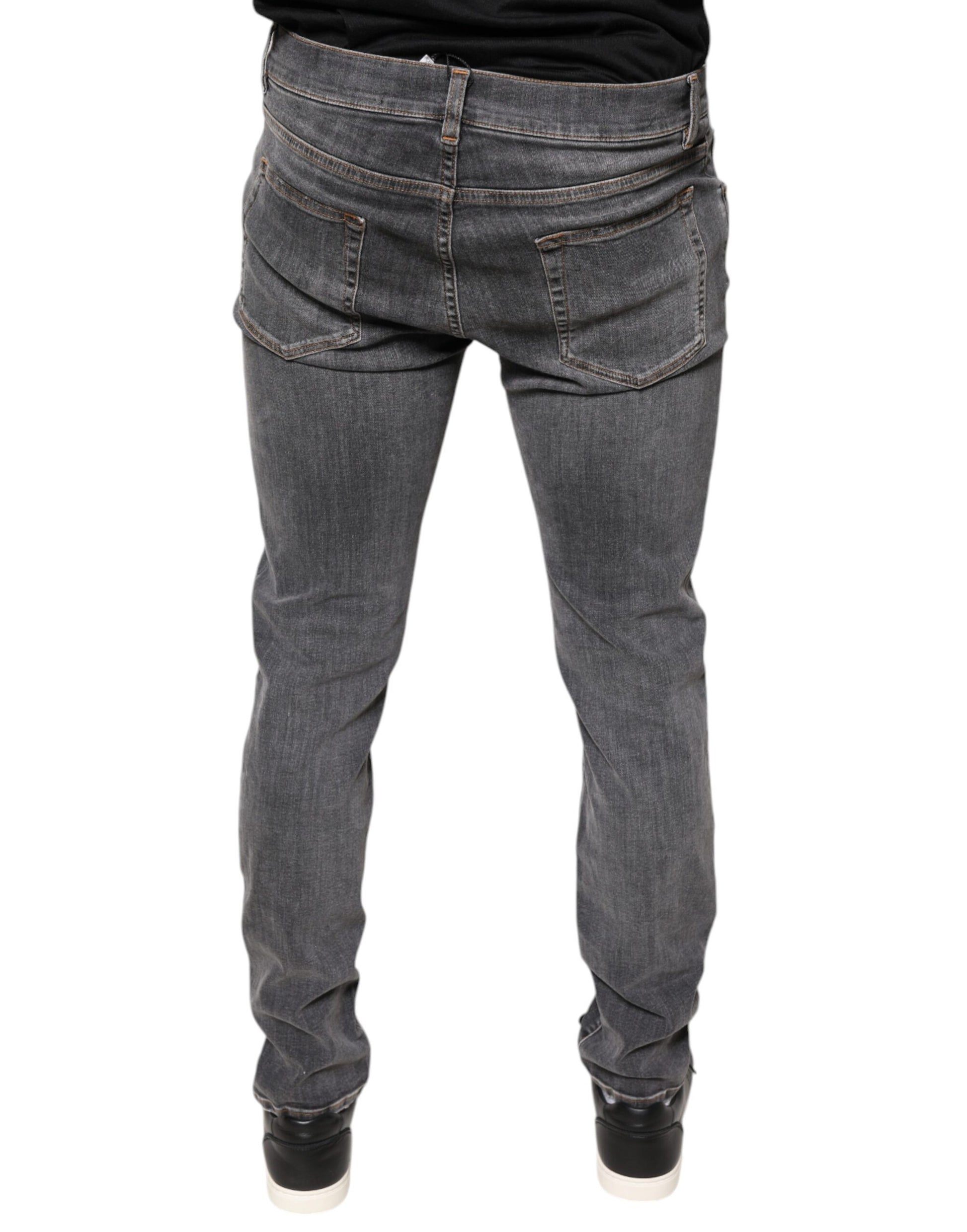 Pair of blue jeans on a mannequin