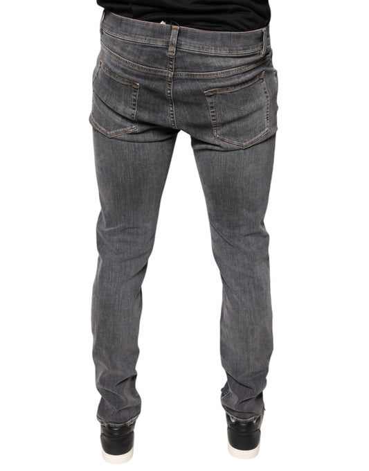 Pair of blue jeans on a mannequin
