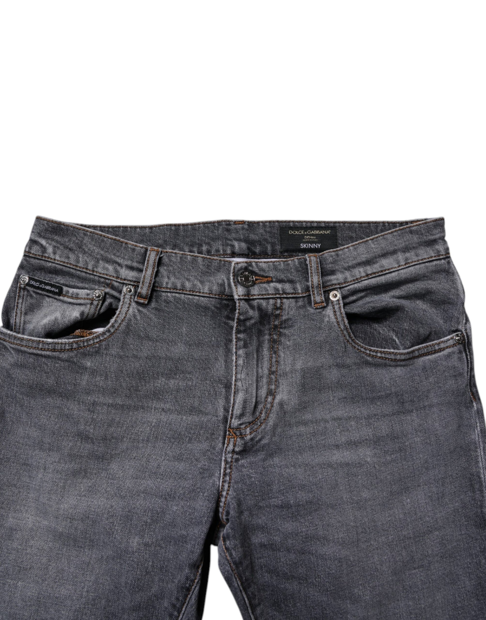 Pair of blue denim jeans