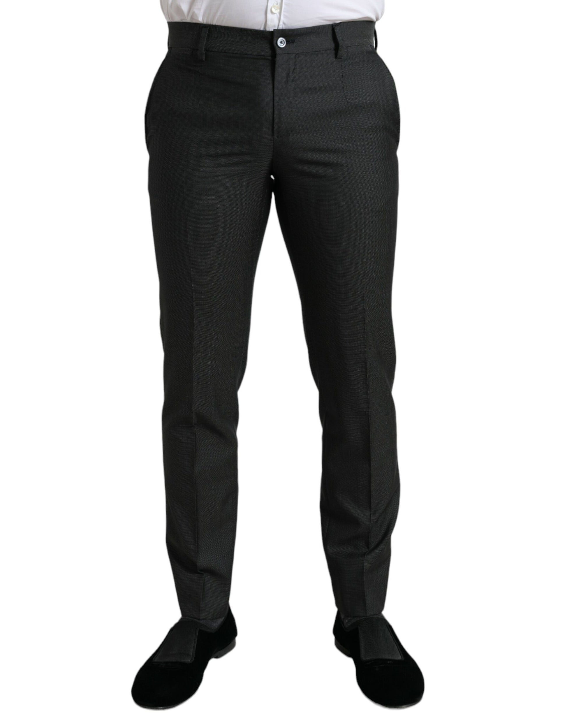 Men's dress pants in a checkered pattern